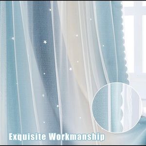 Hughapy Star Curtains